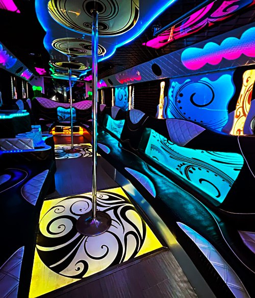 Champaign party bus service